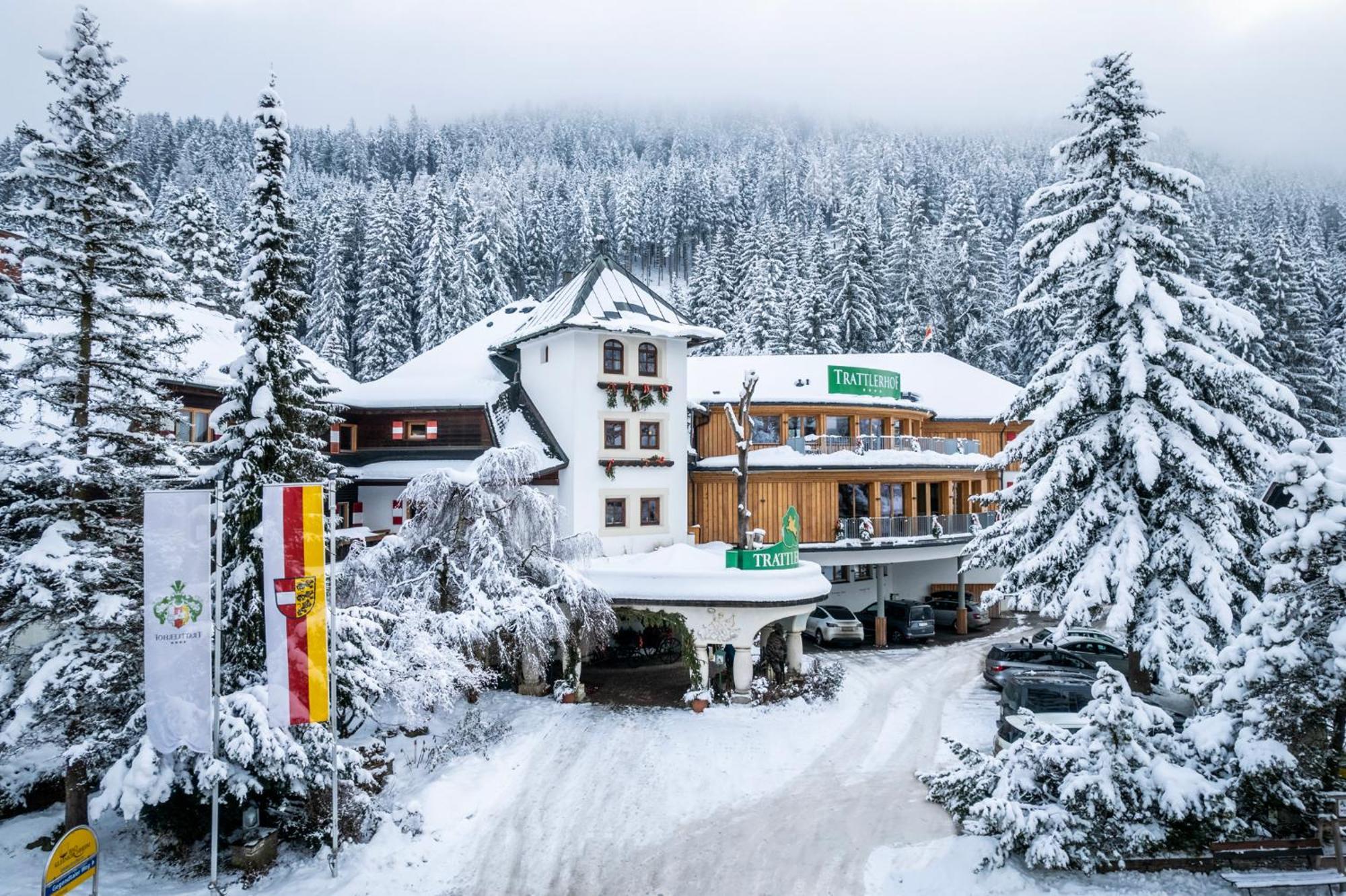 Hotel Trattlerhof Bad Kleinkirchheim Exterior foto